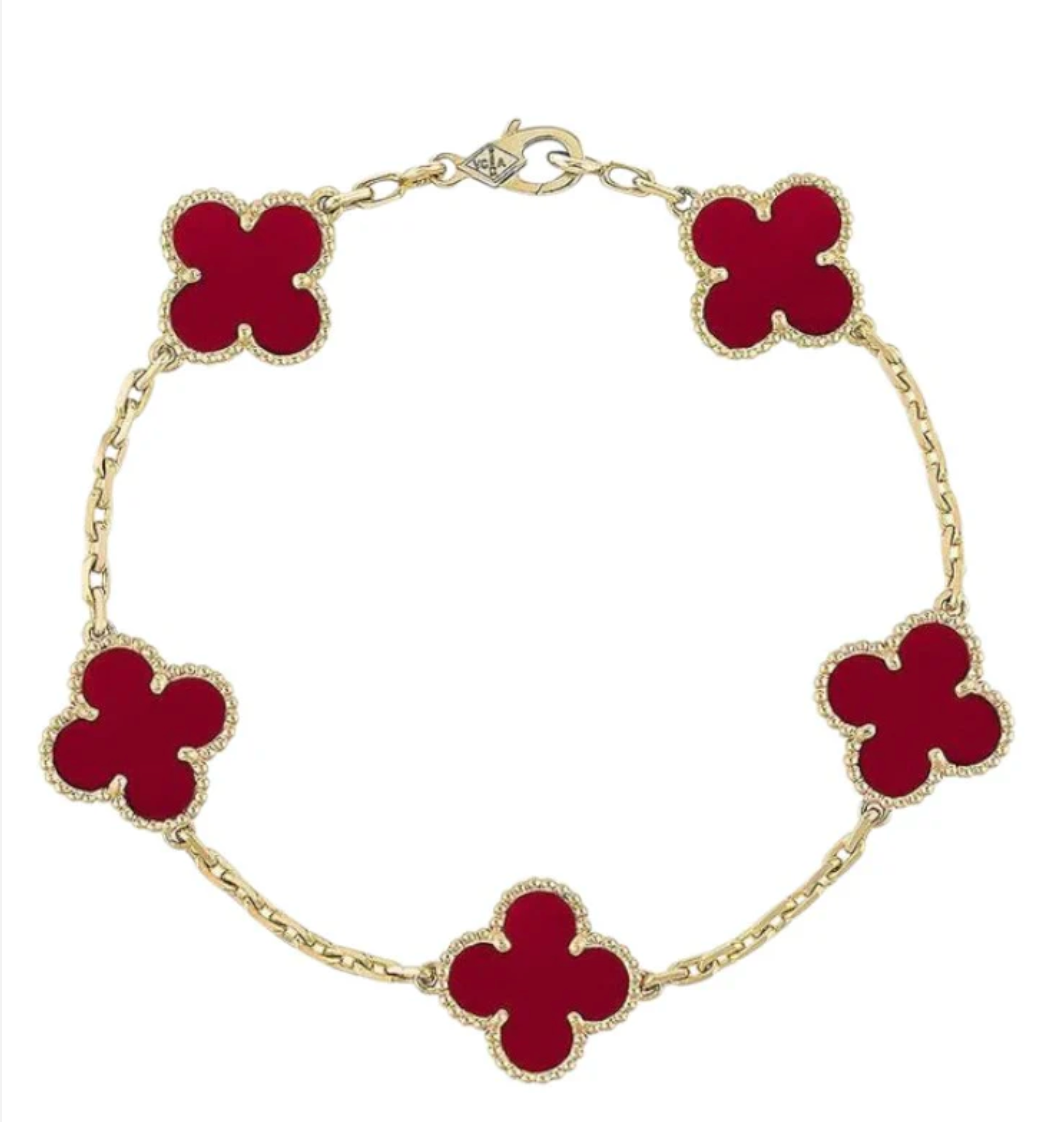 Pulso Van cleef - Rojo